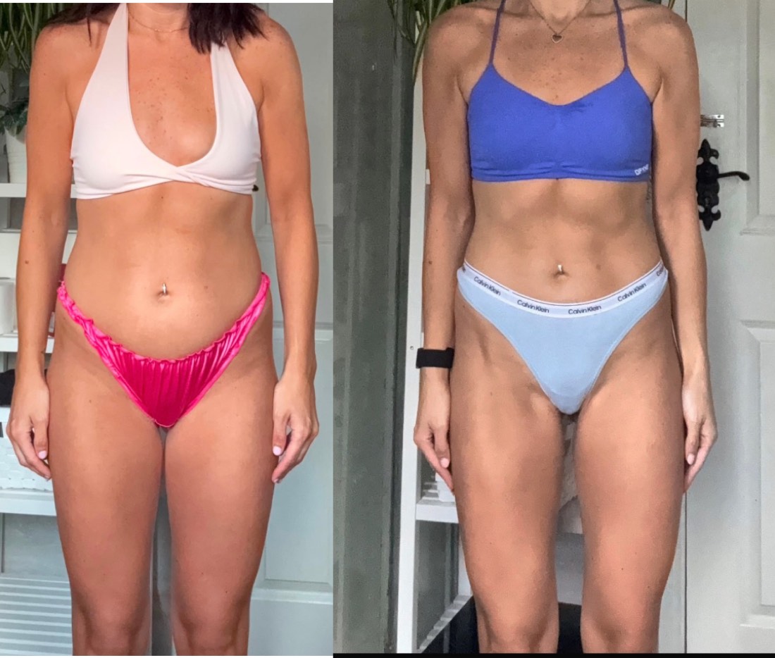 Client transformation before and after