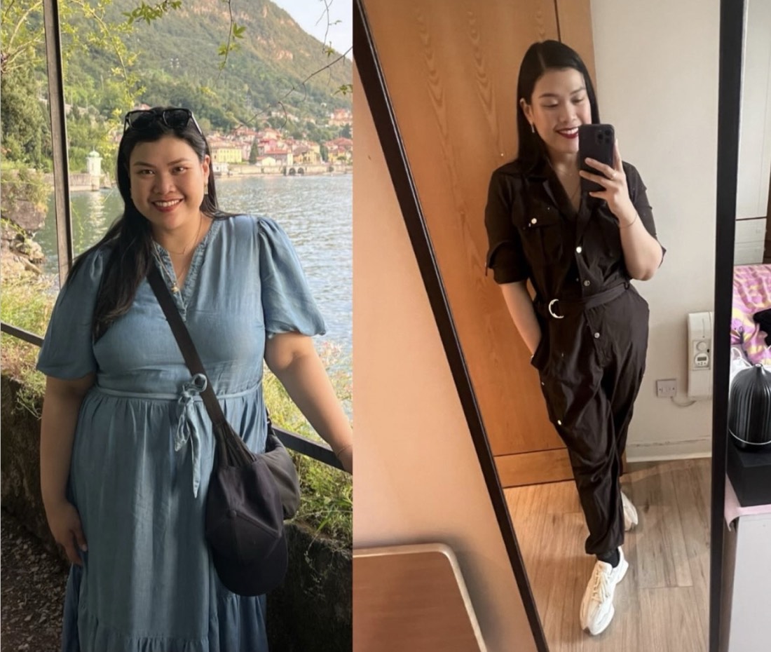 Client transformation before and after