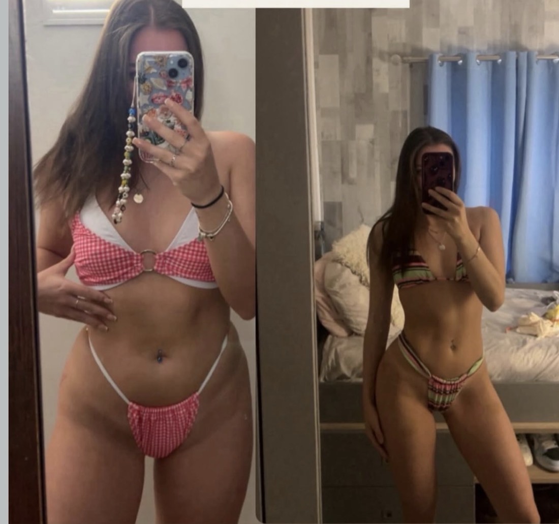 Client transformation before and after